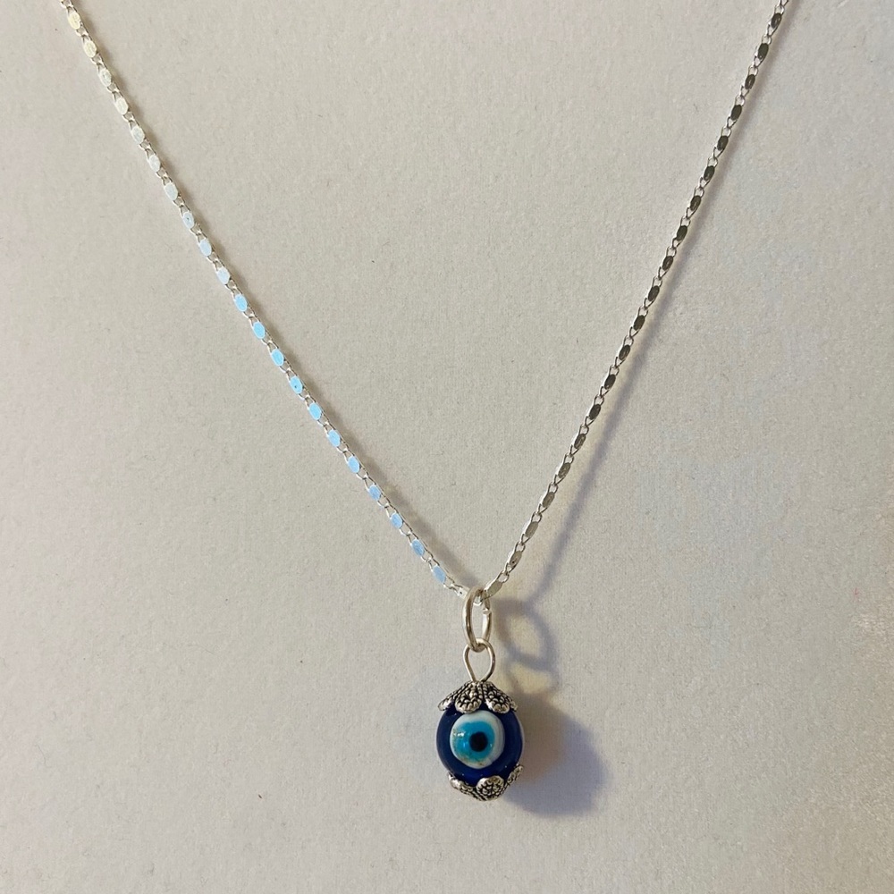Turkish evil eye necklace